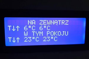 Termometr z gadżetami
