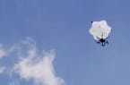 Drony wyposażone w spadochron