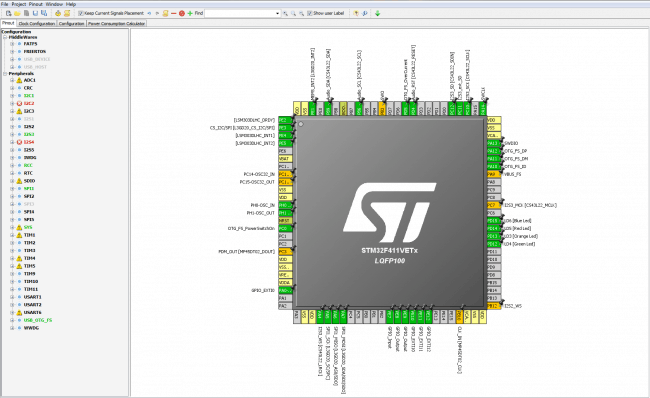 STM32CubeMX - graficzny kreator.