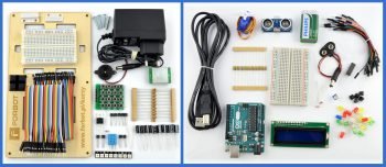 Część wyposażenia zestawu Mistrz Arduino