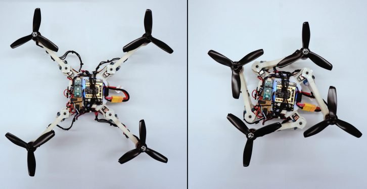 Przykładowe konfiguracje ramy drona