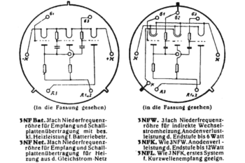 Loewe 3NF – pierwszy układ scalony (w formie lampy)