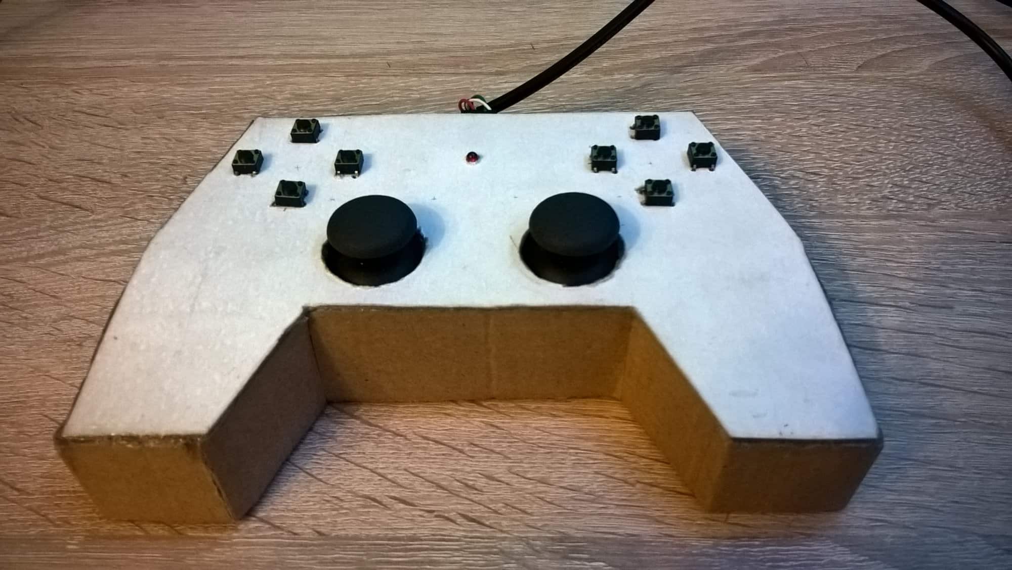 Gamepad na Arduino