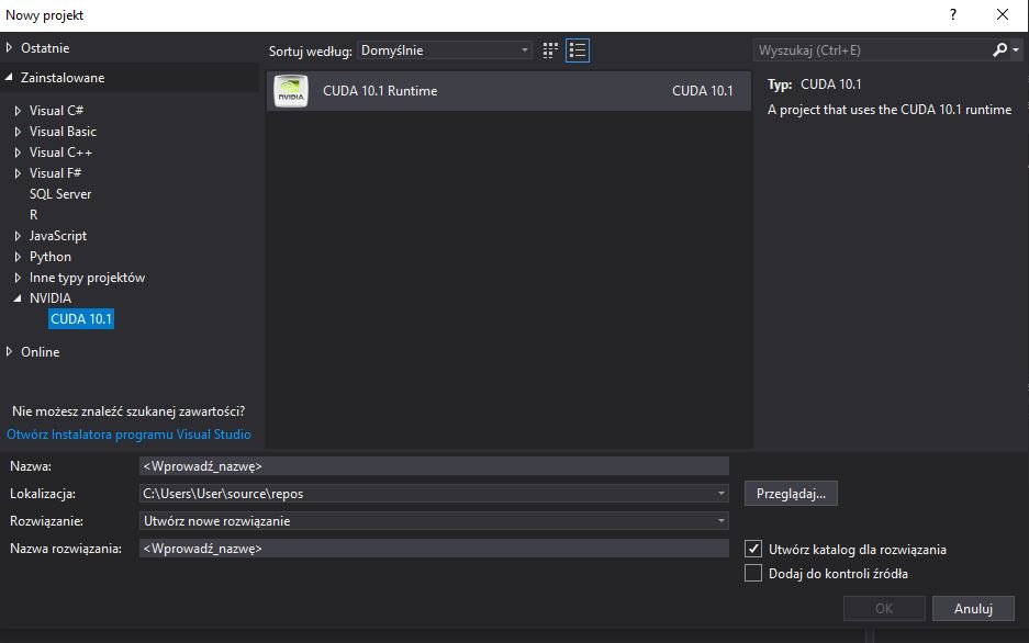 Programowanie równoległe w języku CUDA C - #2 - Prototyp programu