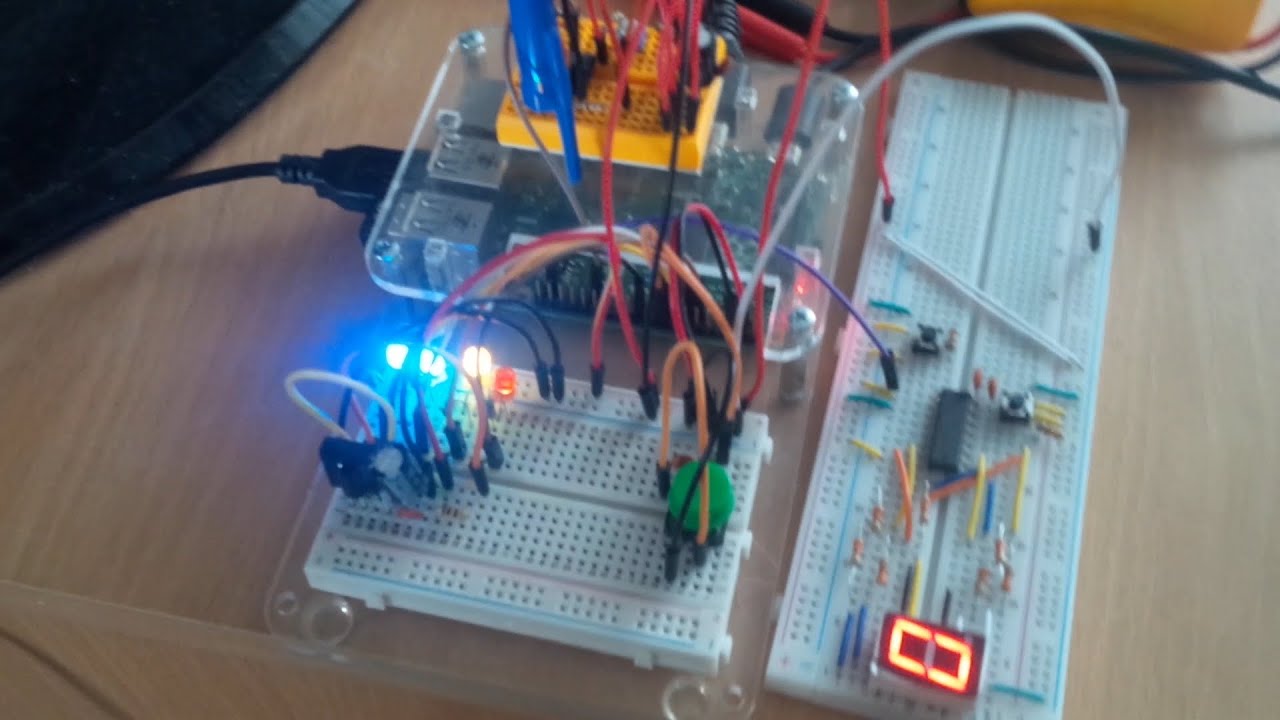 Prototyp alarmu - projekt na koniec kursów Forbota
