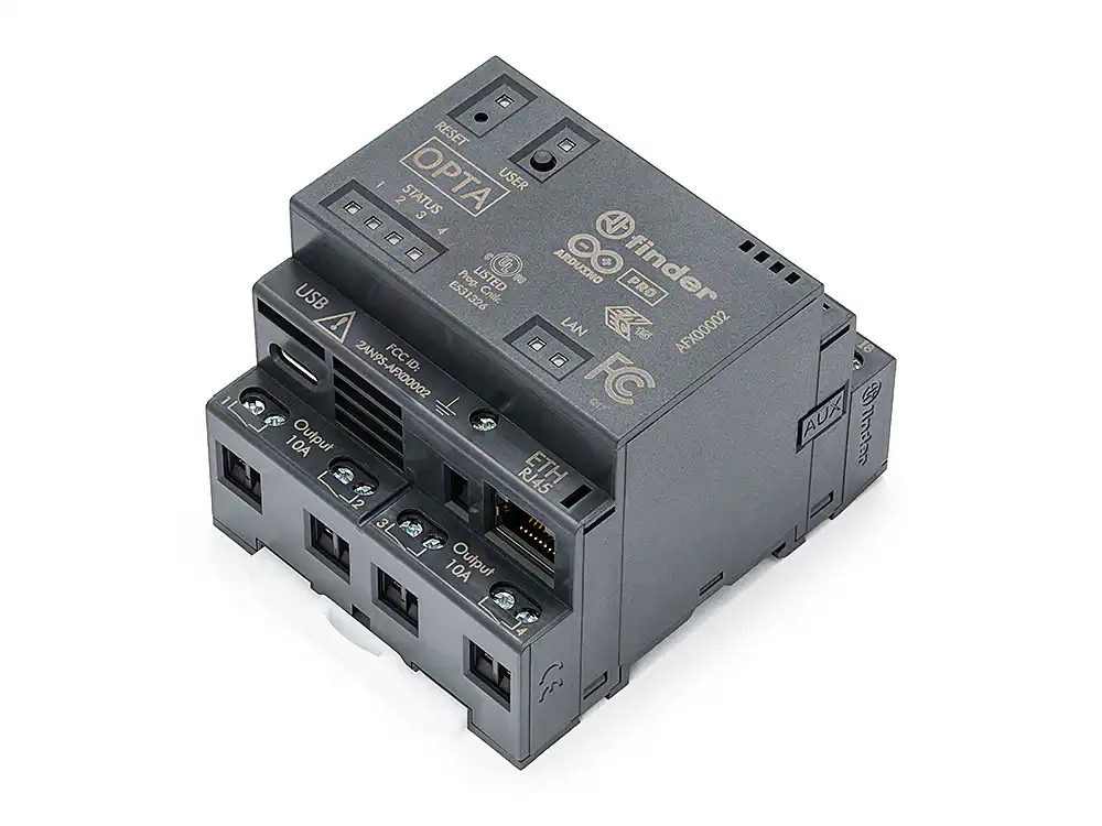 Arduino Opta, czyli micro PLC od Arduino - pierwsze wrażenia i testowy projekt