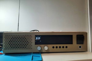 Radio Dominik przerobione na radio cyfrowe oparte na esp32