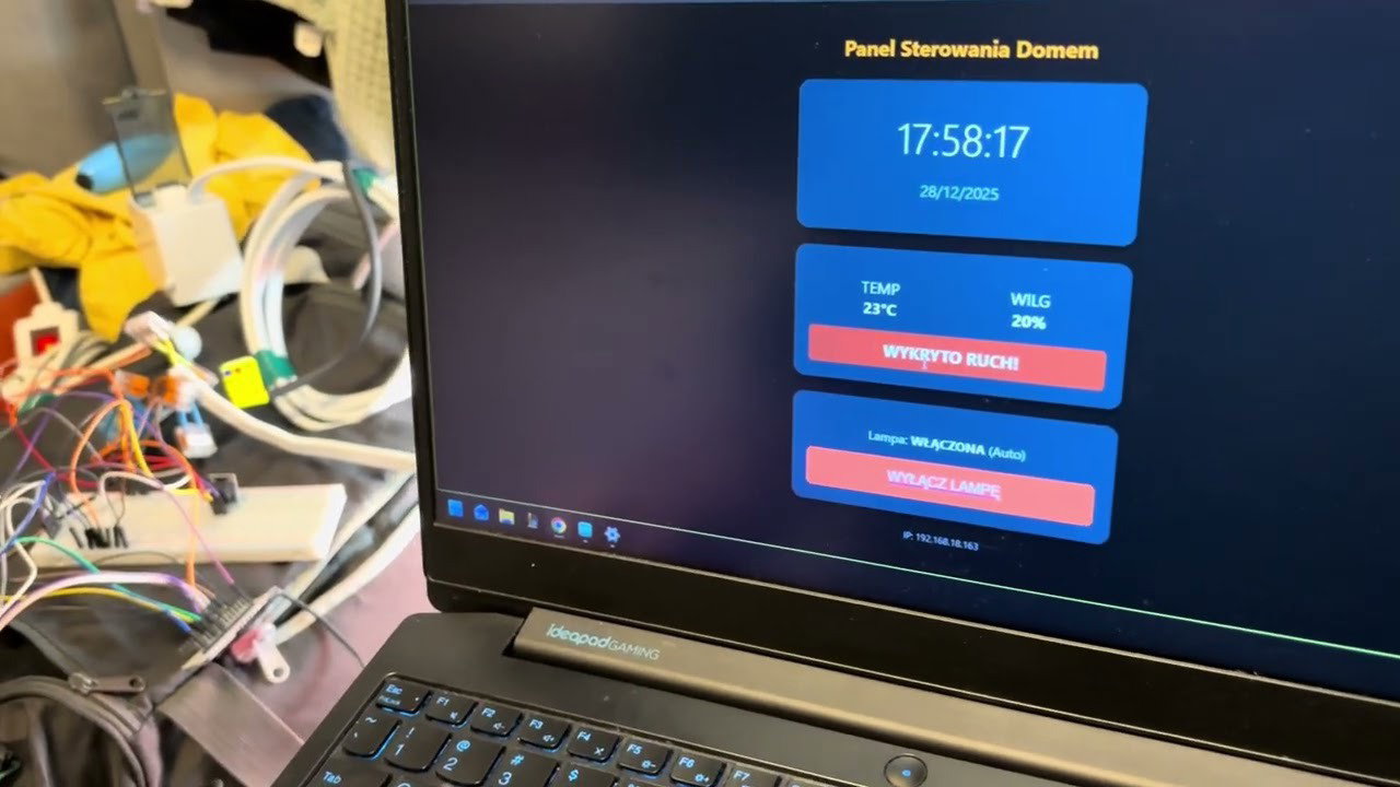 Prototyp układu sterowania oświetleniem LED